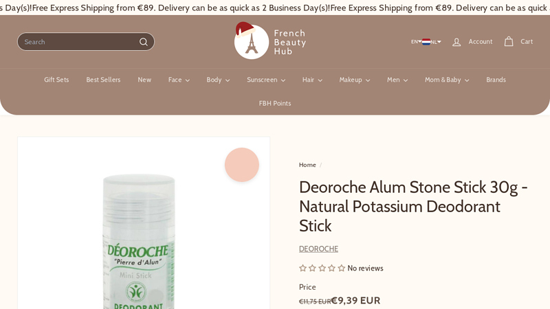 Deoroche Alum Stone Stick 30g