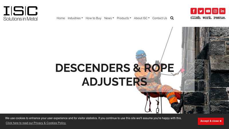 Descenders & Rope Adjusters