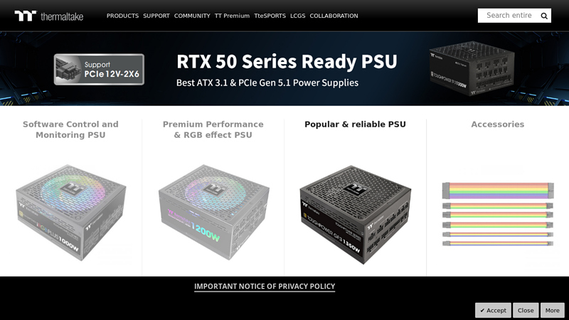 Desktop & Gaming PC Power Supply