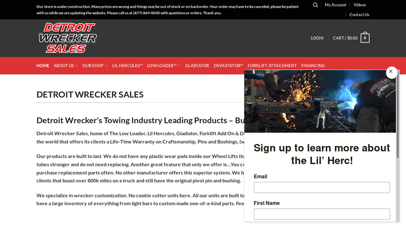 Detroit Wrecker Sales