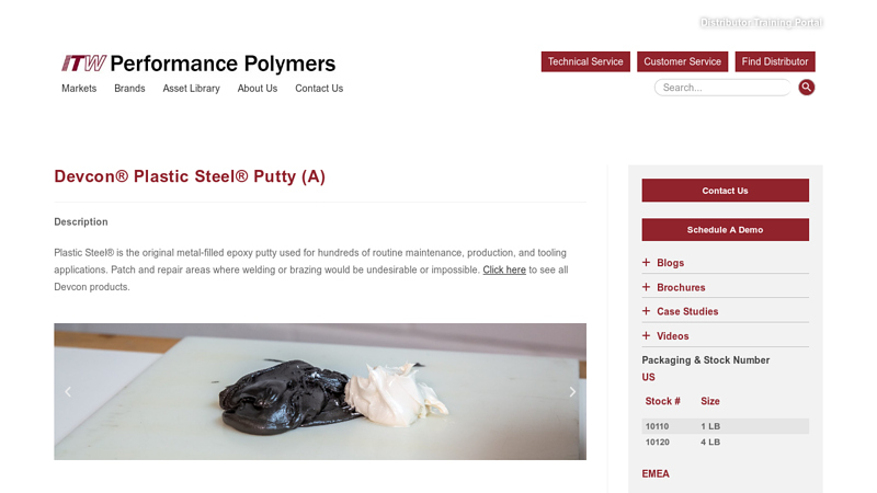 Devcon® Plastic Steel® Putty (A)