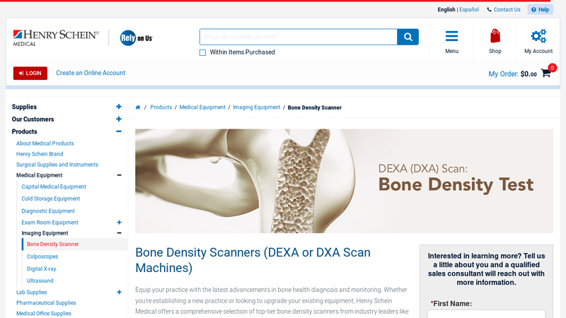 DEXA (DXA) Scan Machines
