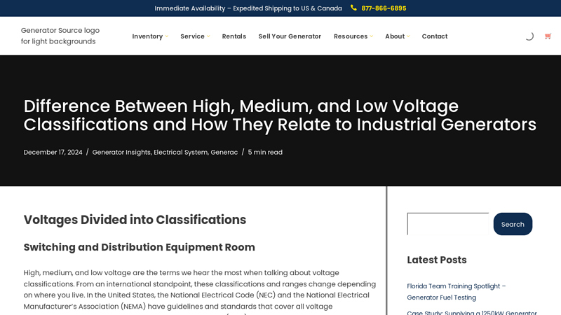 Difference Between High, Medium, and Low Voltage Classifications ...