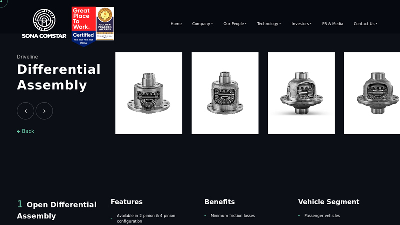 Differential Assembly Manufacturer