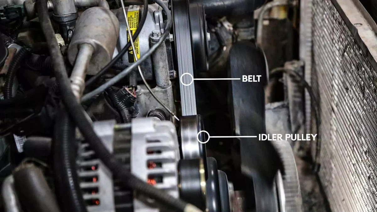DIY: idler pulley replacement