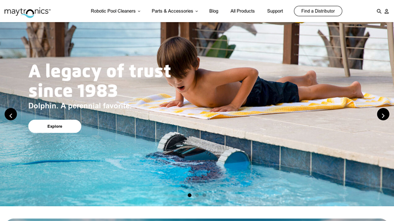 Dolphin Robotic Swimming Pool Cleaner