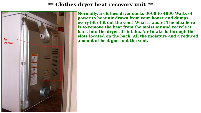 Dryer heat exchanger