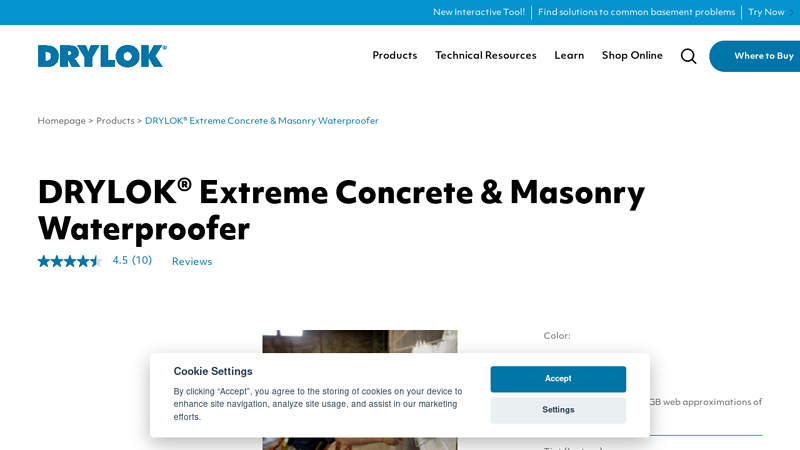 DRYLOK® Extreme Masonry Waterproofer