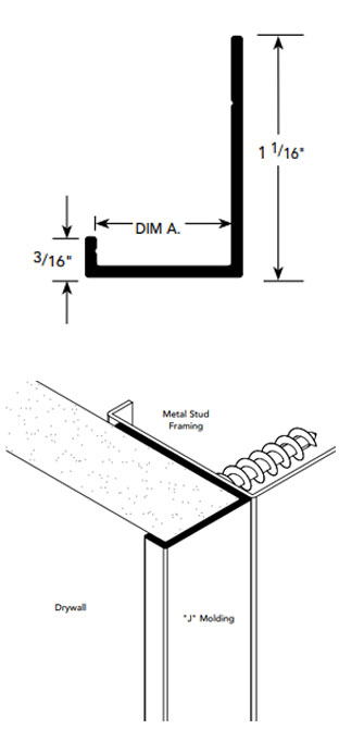 Drywall J Molding