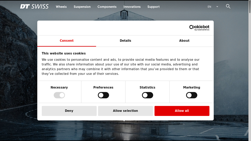 DT Swiss: manufacturer of bicycle components