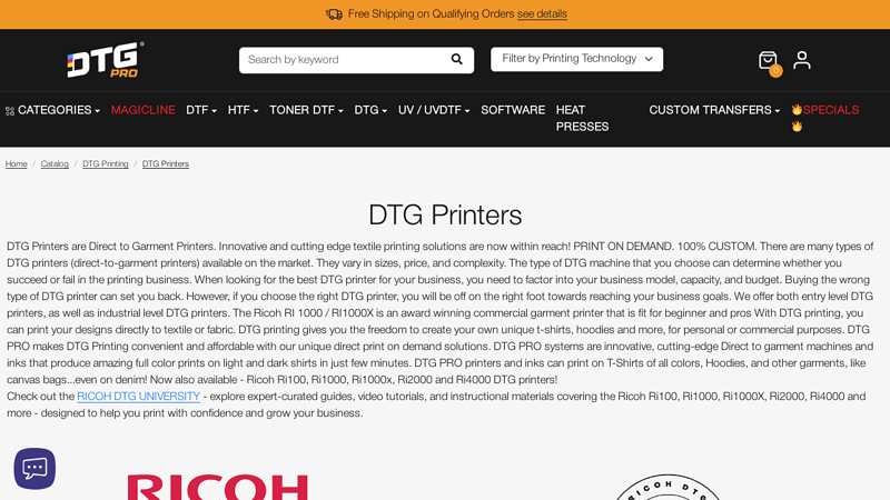DTG Printers