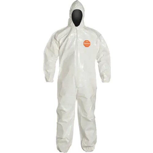 DuPont™ Tychem® 4000 Chemical Protection Coverall with Cap