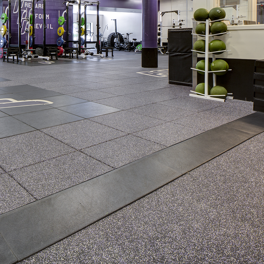 Durable Rubber Gym Tiles