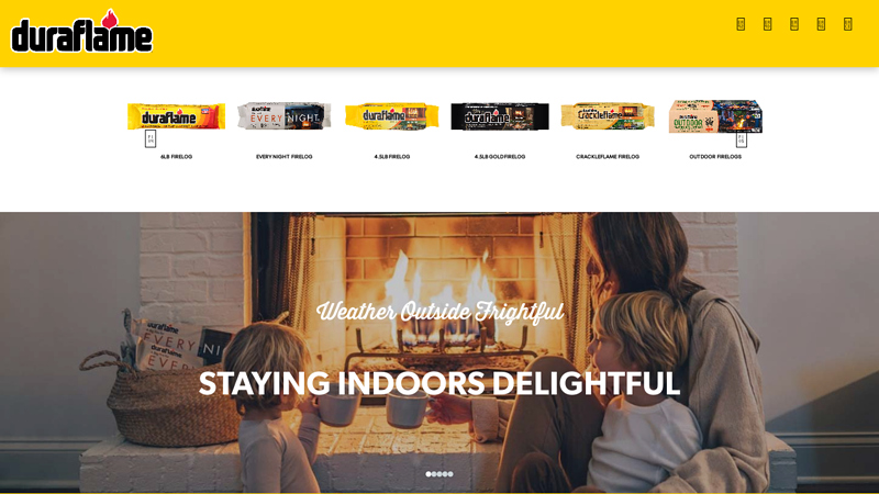 Duraflame Firelogs & Firestarters For Indoor & Outdoor Use