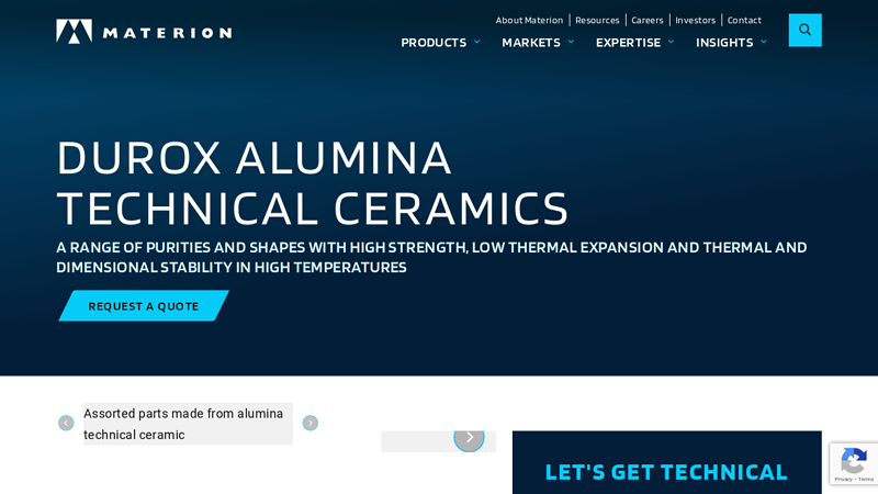 Durox Alumina Technical Ceramics