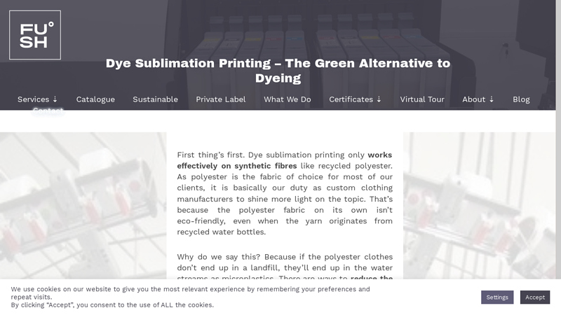 Dye Sublimation Printing