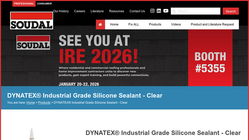 DYNATEX® Industrial Grade Silicone Sealant