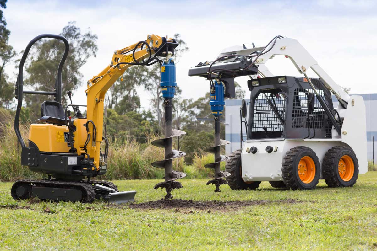 Earth Drills, Augers, Trenchers, Skid Steer Brooms, Skid Steer Pallet ...
