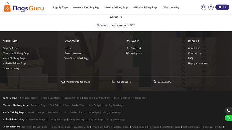 Eco Friendly Non-Woven Bags