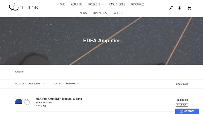 EDFA Amplifier