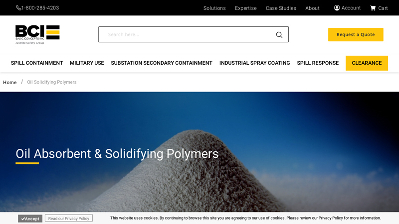 Effective Oil Absorbents