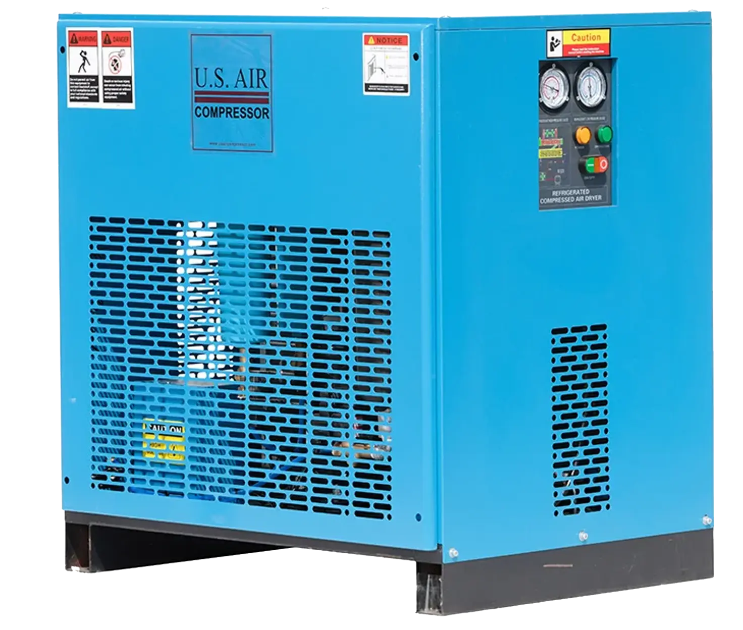 Efficient compressed air dryers