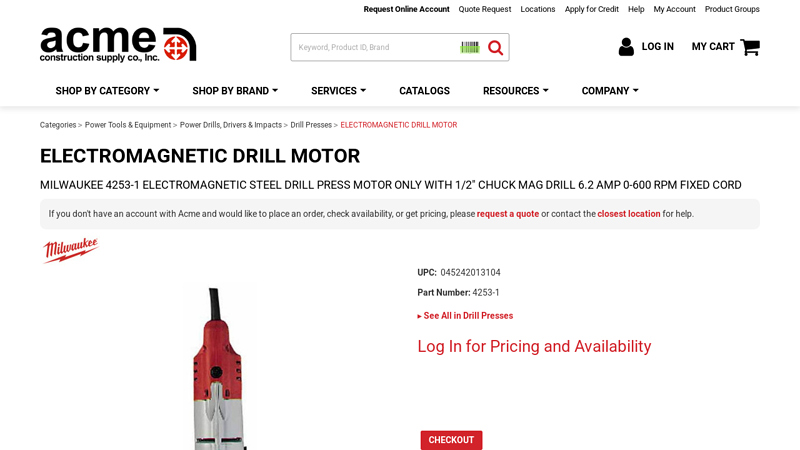 ELECTROMAGNETIC DRILL MOTOR