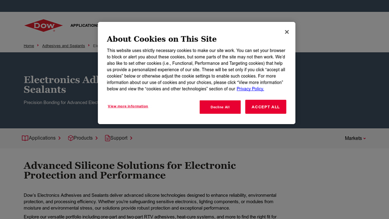 Electronics Adhesives and Sealants