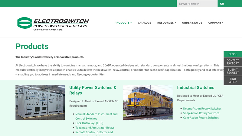 Electroswitch Products