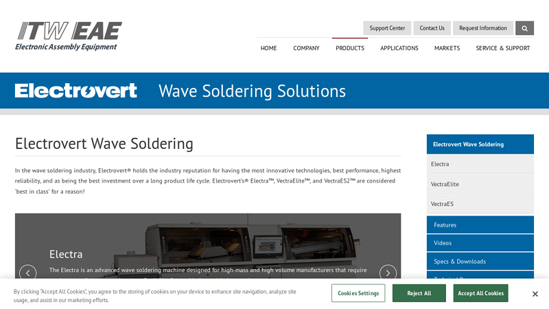 Electrovert Wave Soldering
