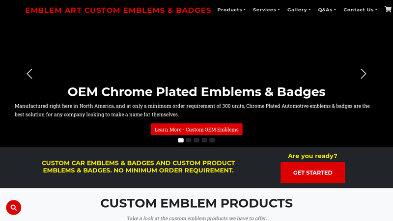 EmblemArt Custom Emblems & Badges