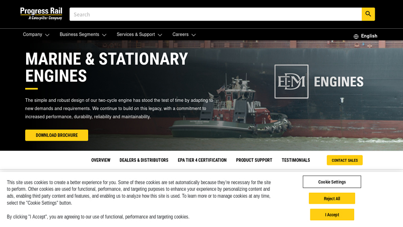 EMD® Marine & Stationary Engines