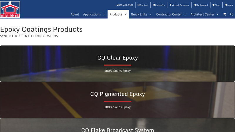 Epoxy Coatings Products