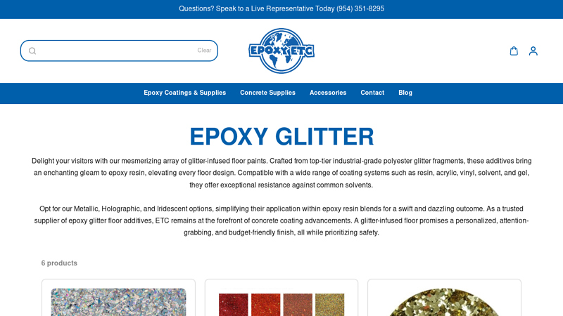 Epoxy Glitter