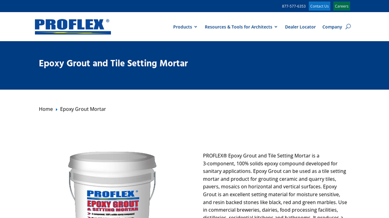 Epoxy Grout Mortar