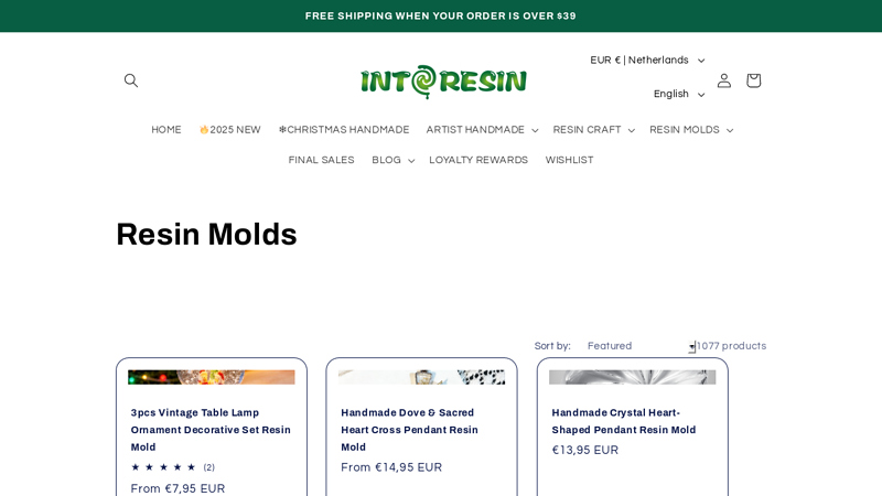 Epoxy Resin Molds, Silicone Molds for Crafts