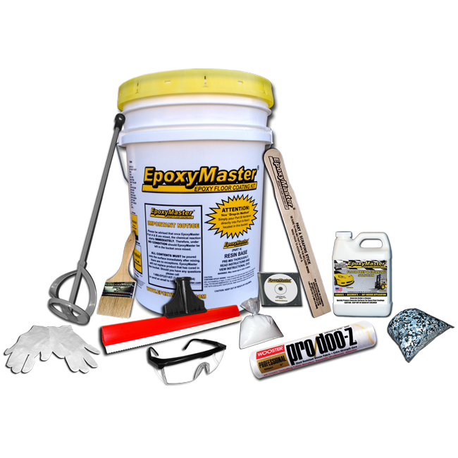 EpoxyMaster Epoxy Floor Paint Kits For Garages, Basements ...