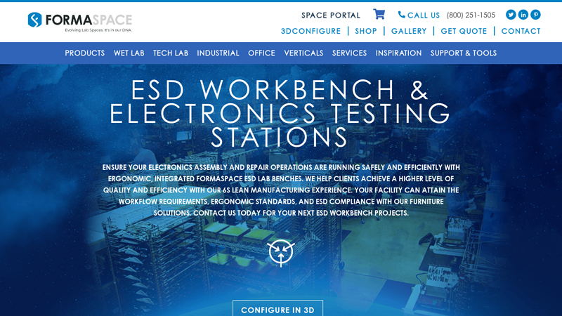 ESD Workbench - ESD Desk - Electronics Lab Bench