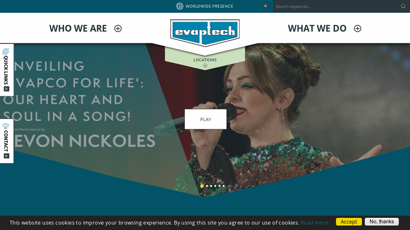 EvapTech  Page
