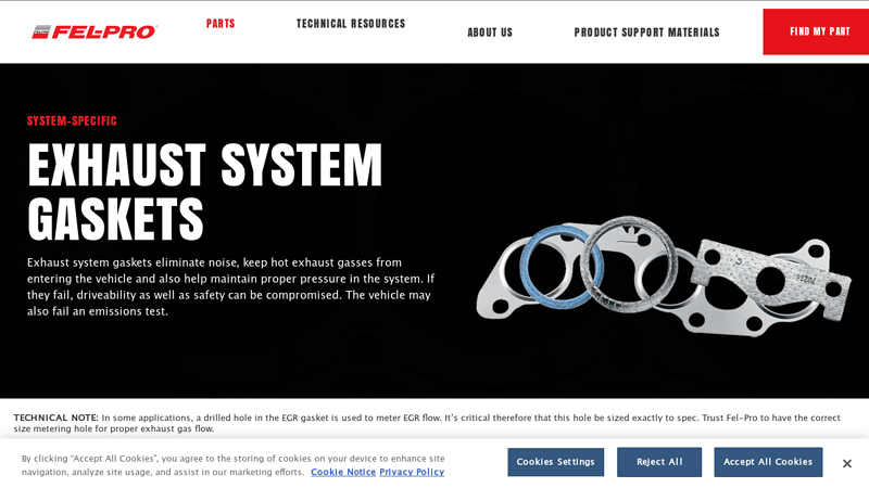 Exhaust Flange & Exhaust System Gaskets
