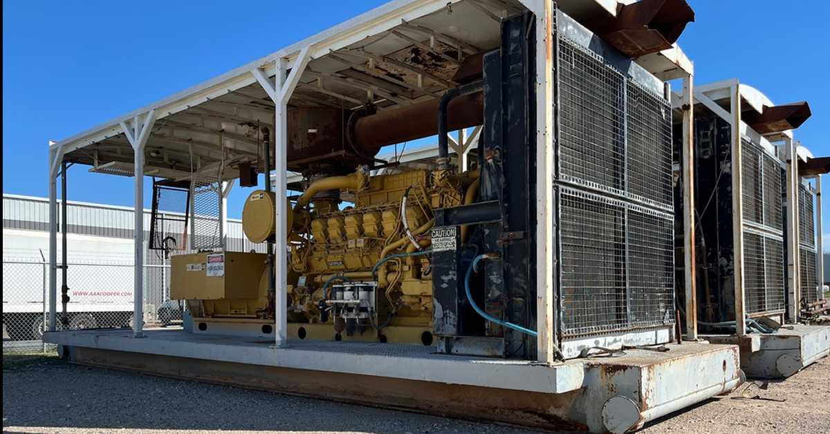 Exhaust Silencer Power Generation Systems