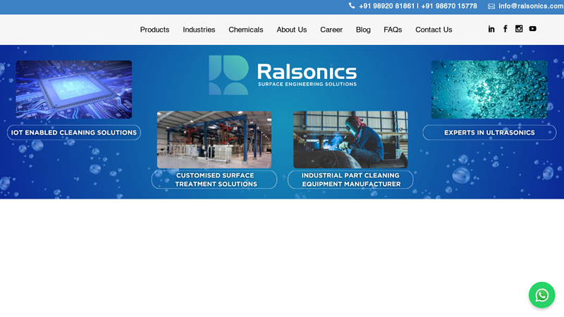 Expert Ultrasonic Machine & Cleaning Machine Manufacturer