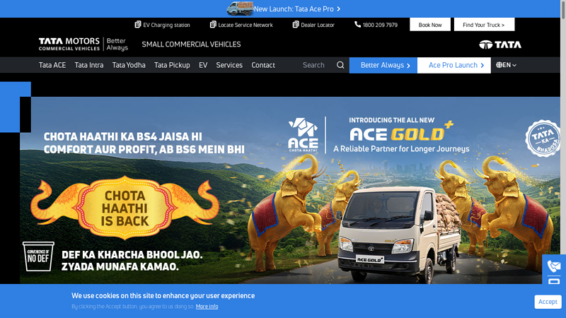 Explore Tata Motors Small Trucks