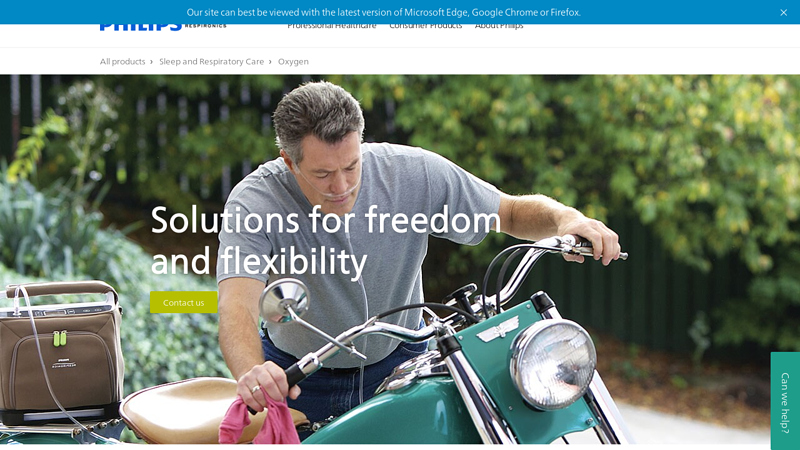 Explore the Philips products