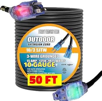 Extension Cord Price/Cost, Power Amps Rating, Custom Types ...