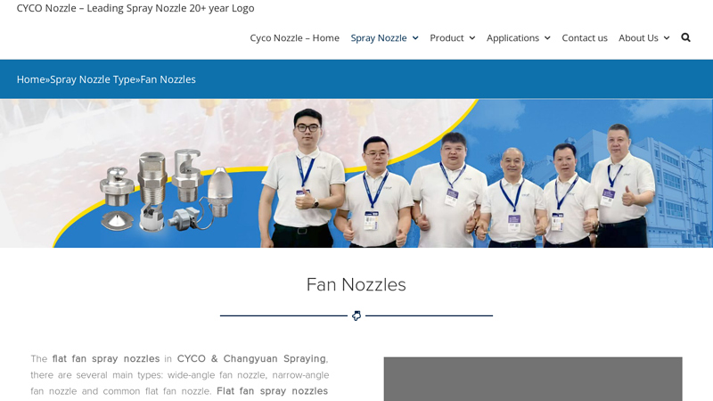 Fan Spray Nozzles, Fan Tip Nozzle