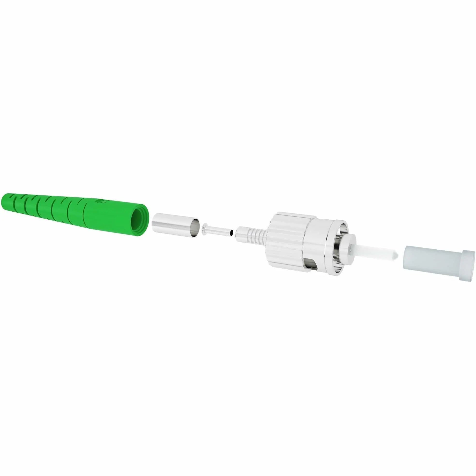 FC/APC Fiber Connectors: Single Mode