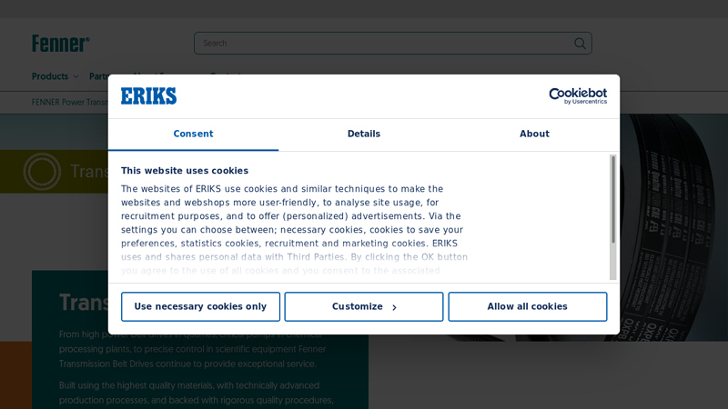 Fenner Transmission Belts