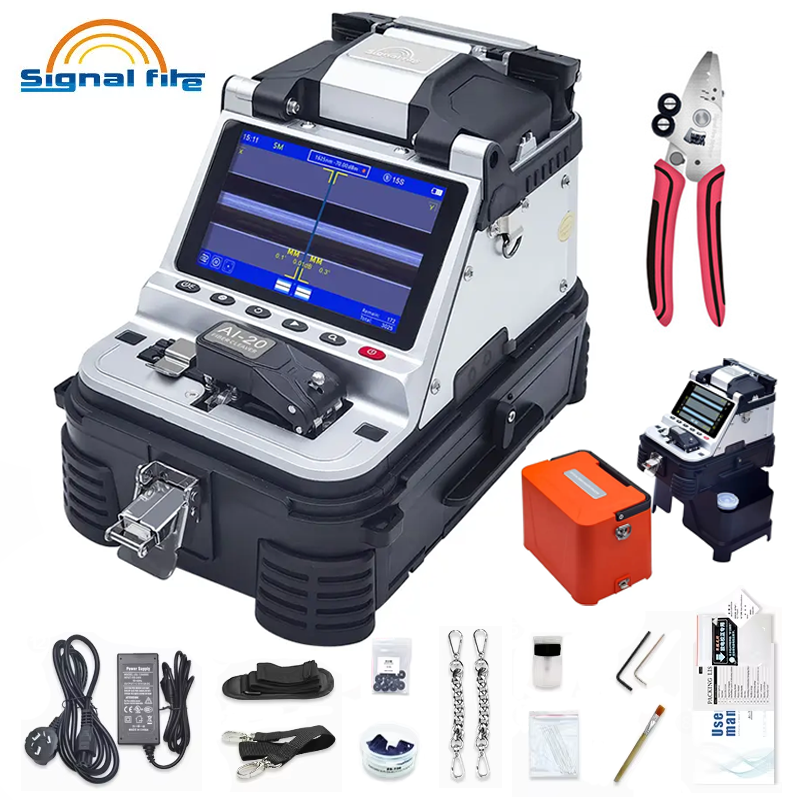 Fiber fusion splicer, Trunk line optical fiber fusion splicer, Signal Fire ...