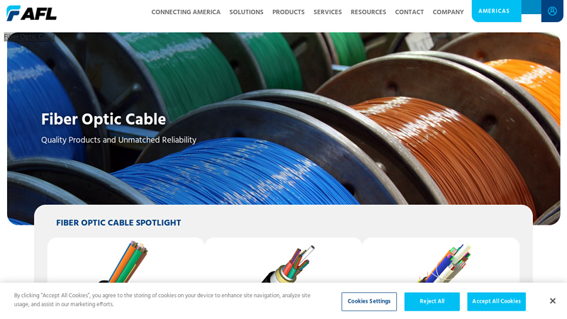 Fiber Optic Cable Solutions